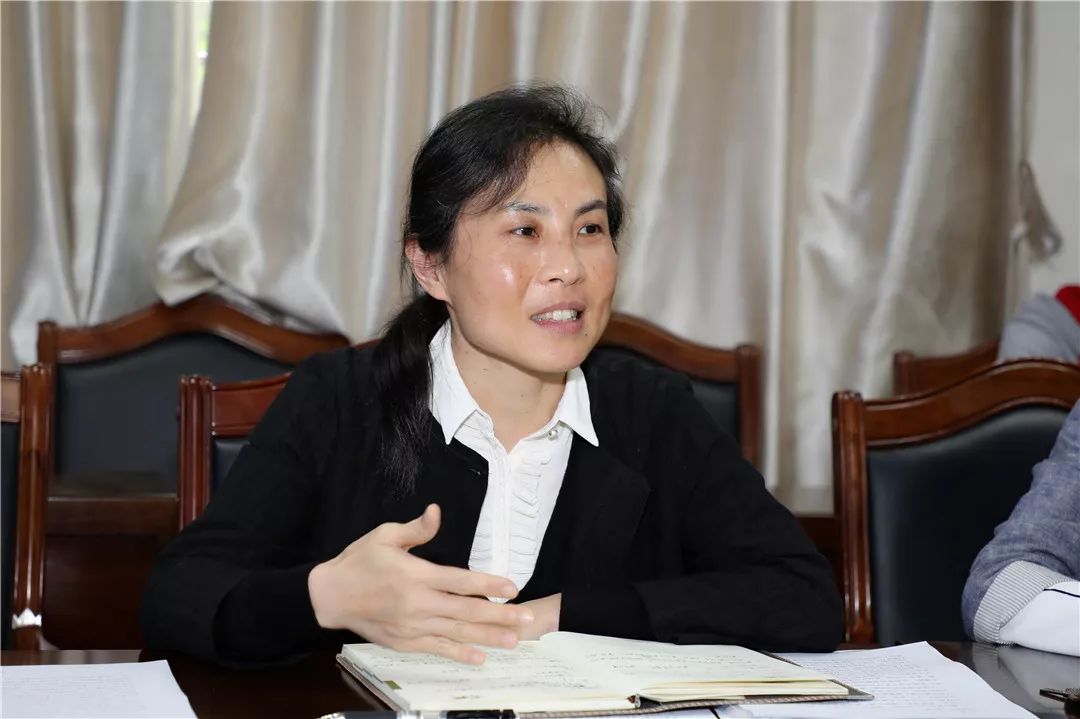 管理科李蔚林老师发言教室管理科高静老师发言王雪峰副处长从解放思想